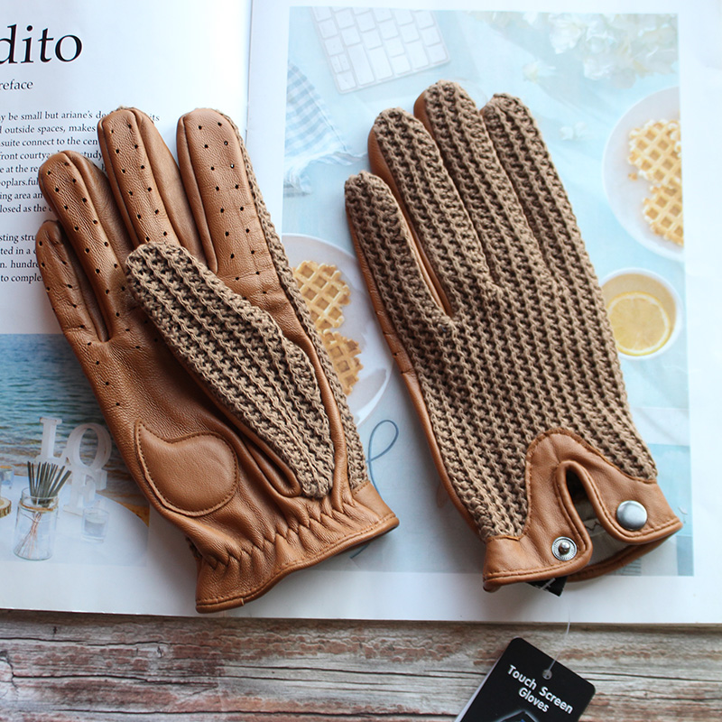 Touch Screen Gloves - Sarung Tangan Kulit Domba Berkualitas Tinggi