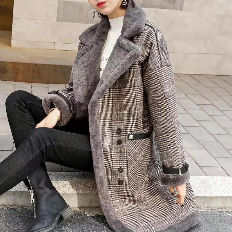 Wool Coat Peacoat - Mantel Musim Dingin 2026, Mantel Bulu