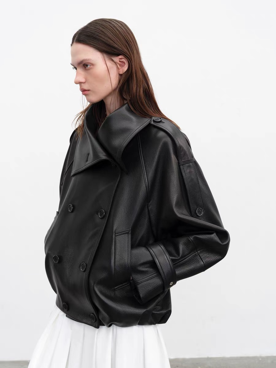 Down Jacket Packable - Jaket Kulit Asli Modis untuk Wanita,