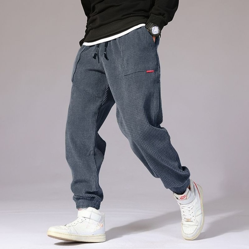 Corduroy Pant Warm - Celana Olahraga Pria Bahan Corduroy Musim