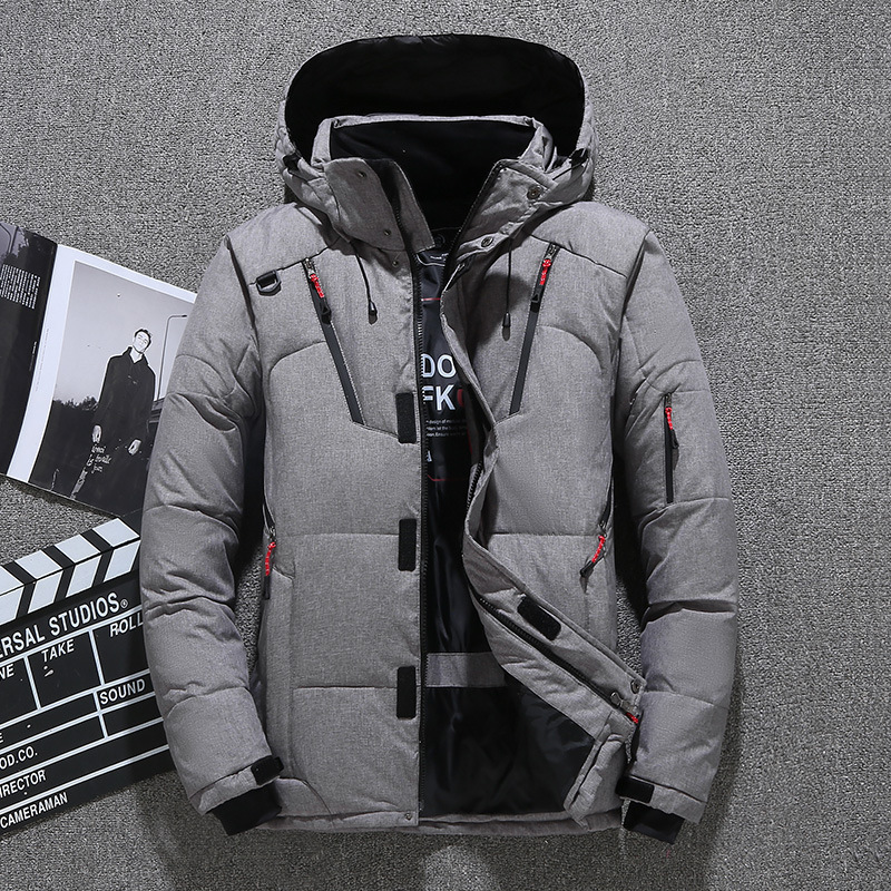 Jaket hoodie pria, jaket hoodi - Down Jacket Packable ulasan dan harga