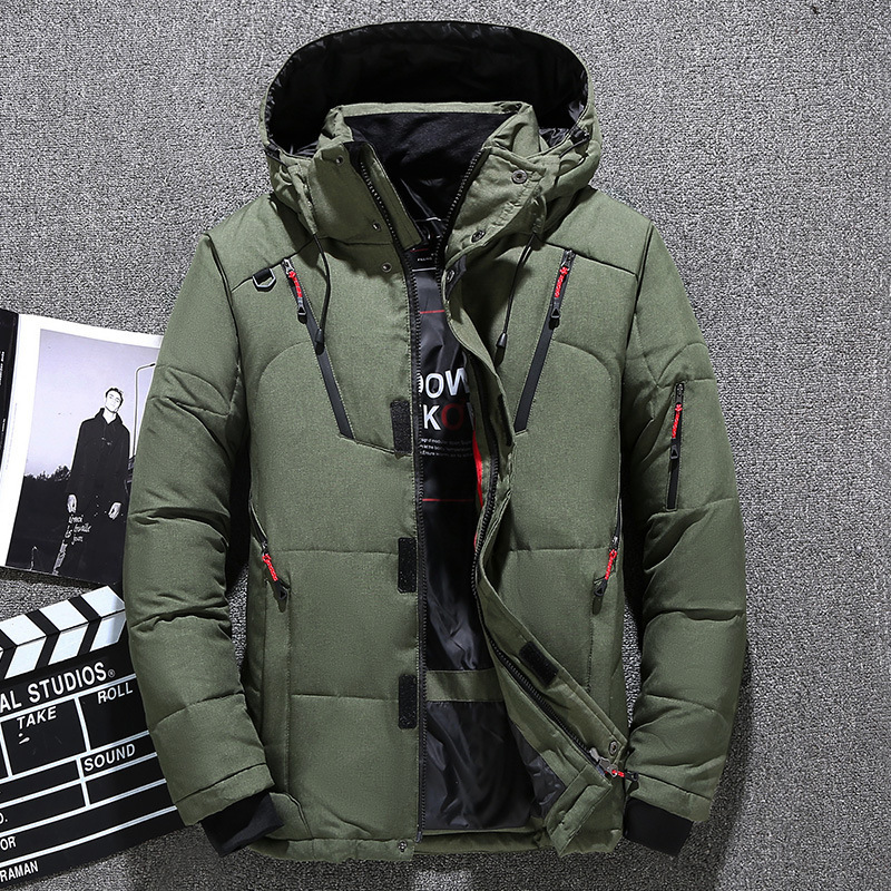 Jaket hoodie pria, jaket hoodi - Down Jacket Packable ulasan dan harga