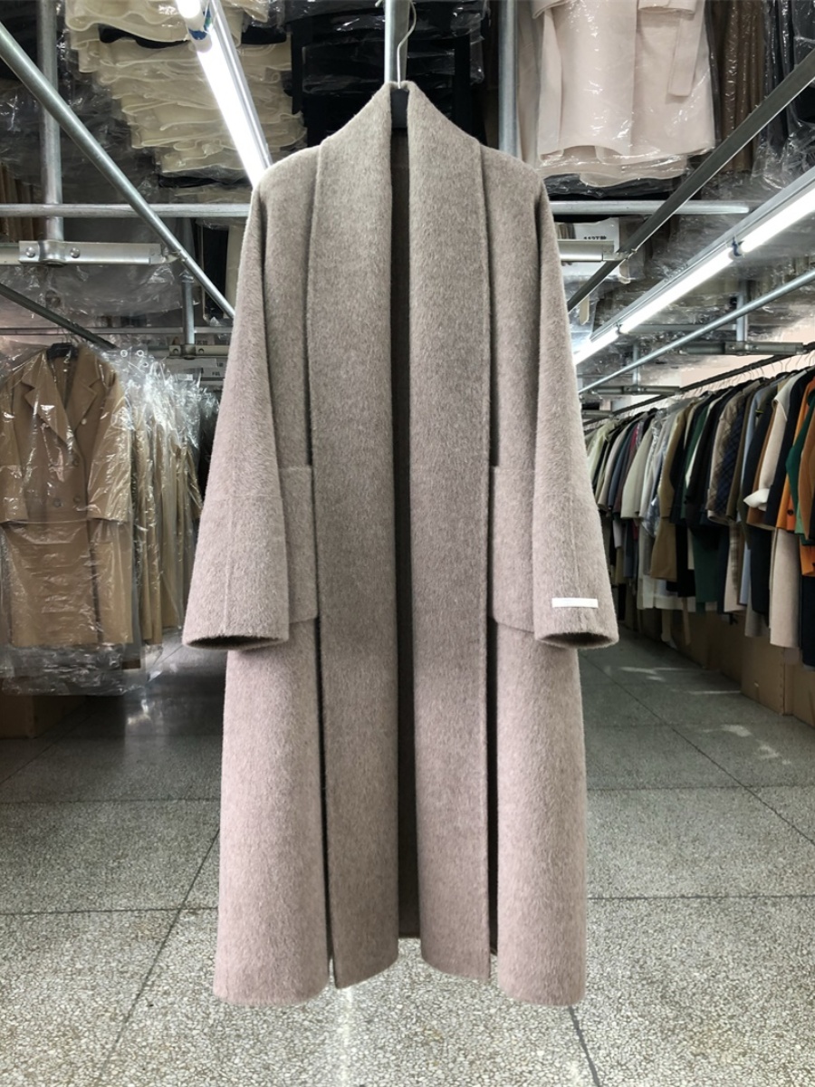 Mantel Kasmir Dua Sisi Gaya Ju - Wool Coat Peacoat ulasan dan harga
