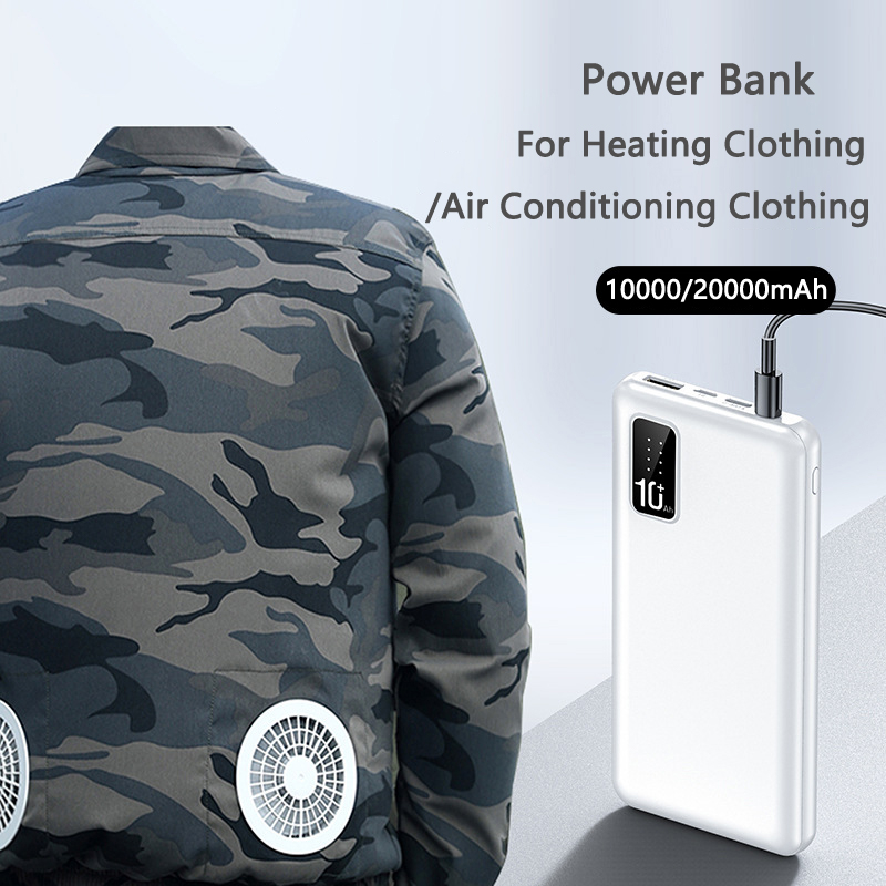 7.4V DC Rompi Panas Power Bank - Heated Vest Battery ulasan dan harga