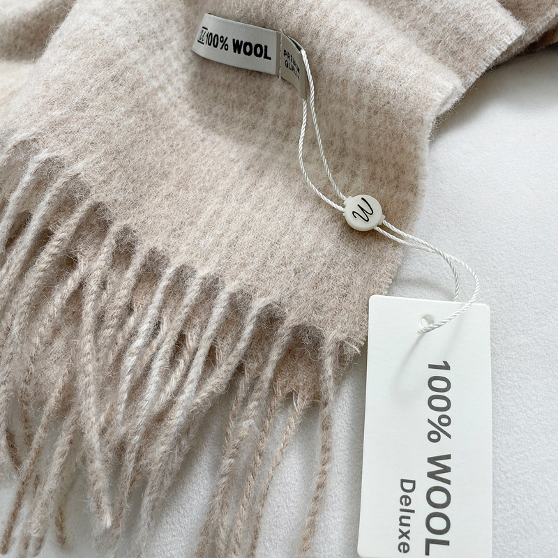 Syal Wol Murni 100% Hangat unt - Wool Scarf Men ulasan dan harga